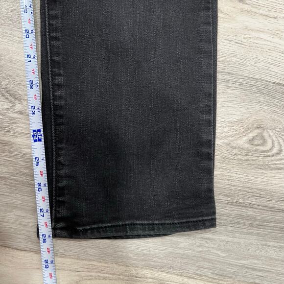 Levi's Women's‎ Straight Stretch Mid Rise Easy Fit Straight Leg Jeans Black - Picture 7 of 11